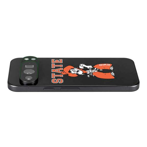 Oklahoma State University OSU Cowboys Orange Pixel 9 Pro XL Skin